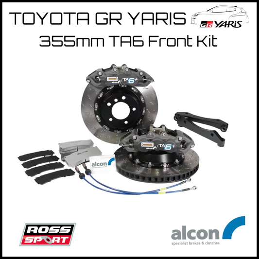 Alcon: GR Yaris & GR Corolla  - TA6 / TA4 Race Spec Brake Kits
