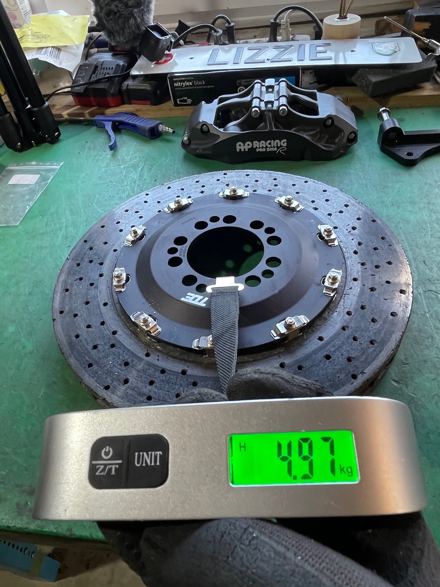 Carbon ceramic brake kit