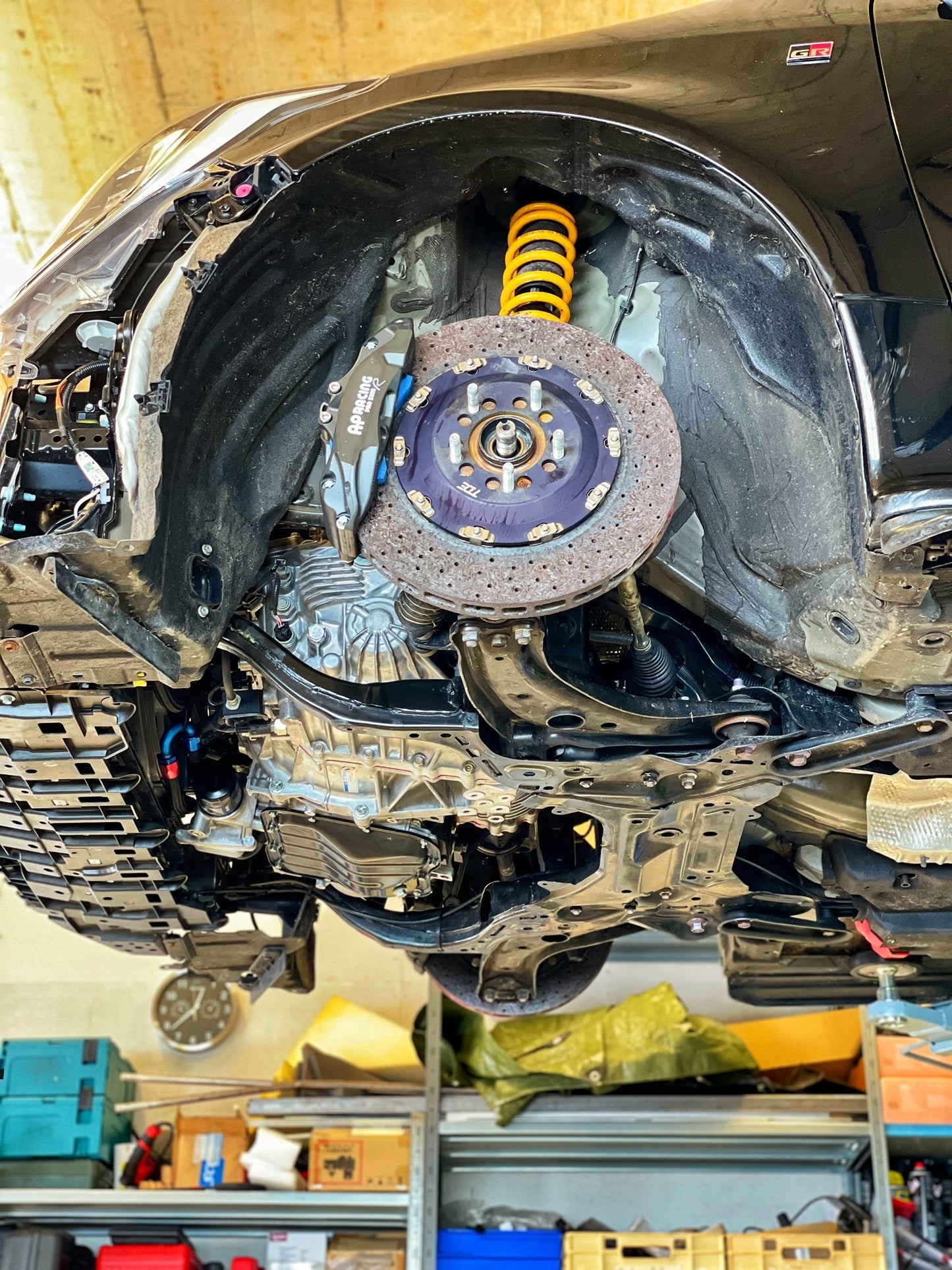 Carbon ceramic brake kit