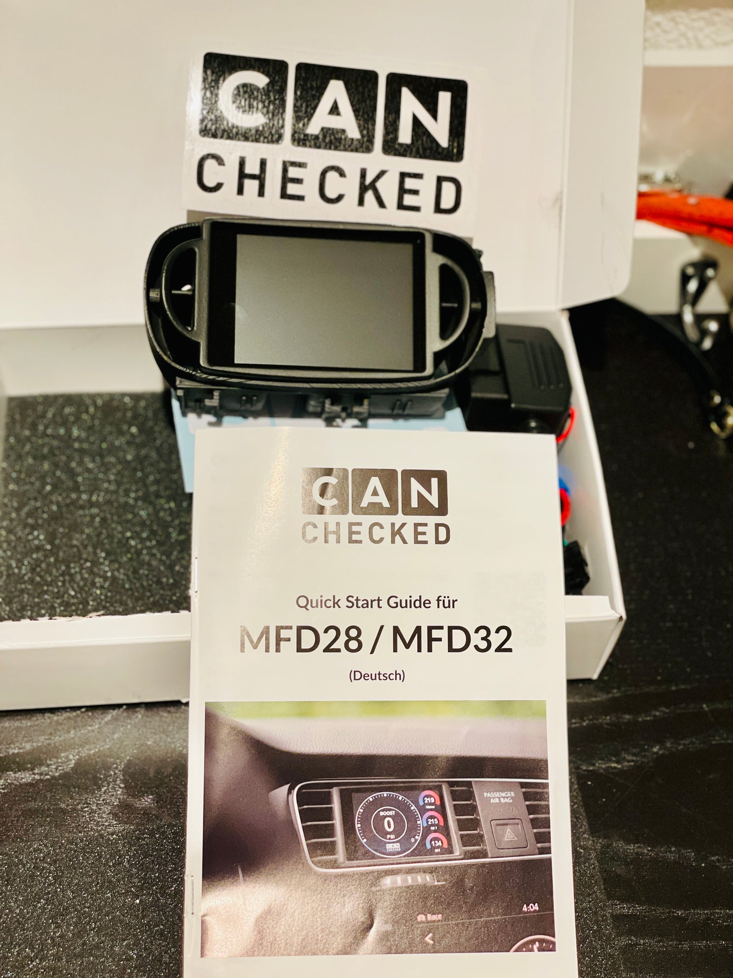 Can checked display