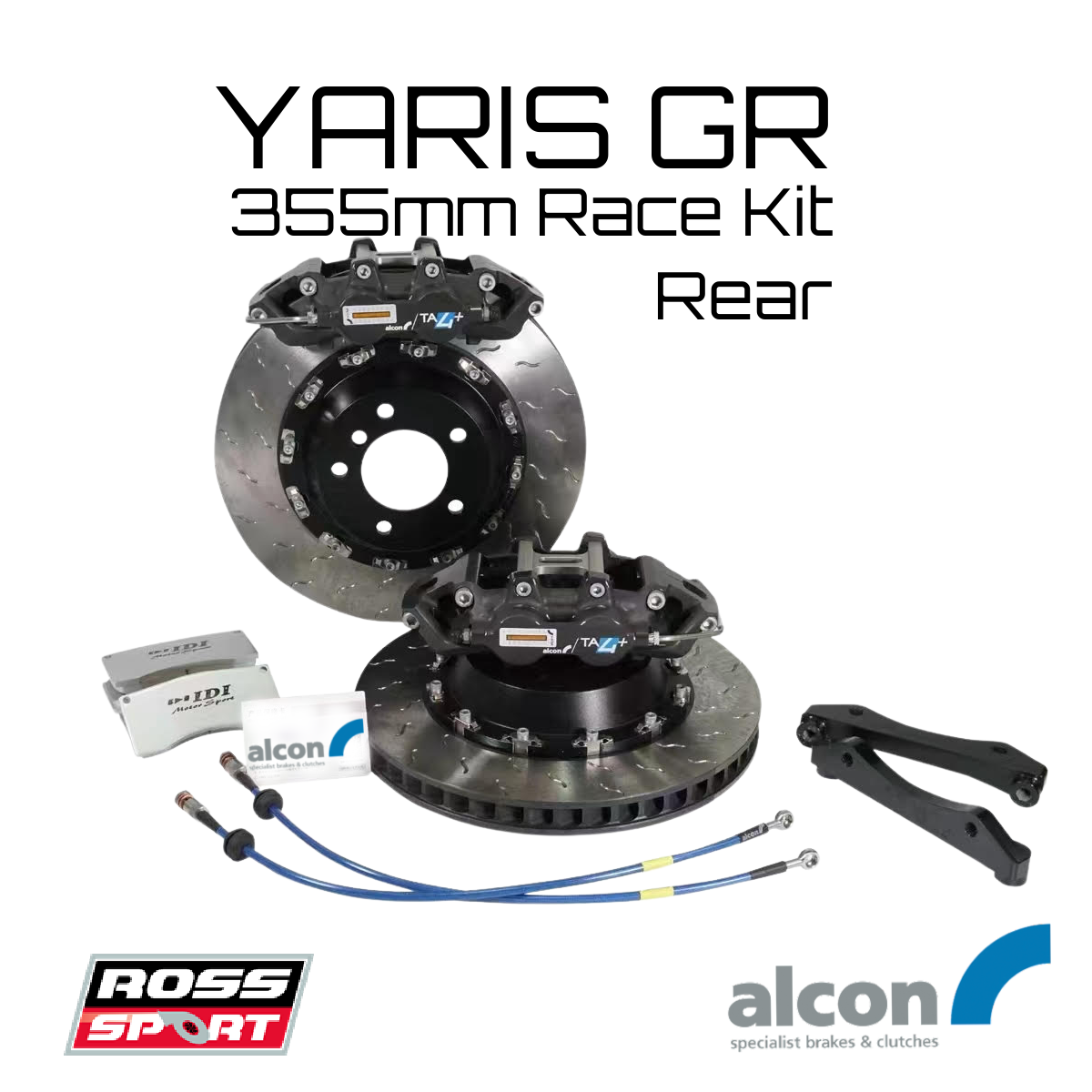 Alcon: GR Yaris & GR Corolla  - TA6 / TA4 Race Spec Brake Kits