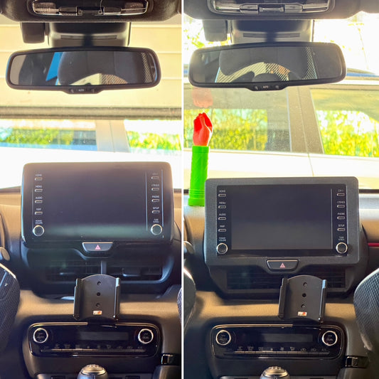 GR Yaris Gen 1 - Screen Lowering Kit